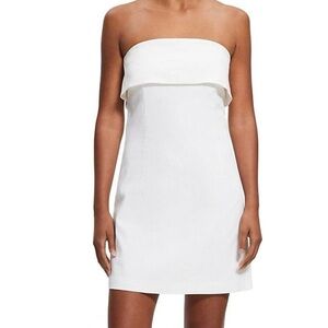 Theory Strapless Mini Dress